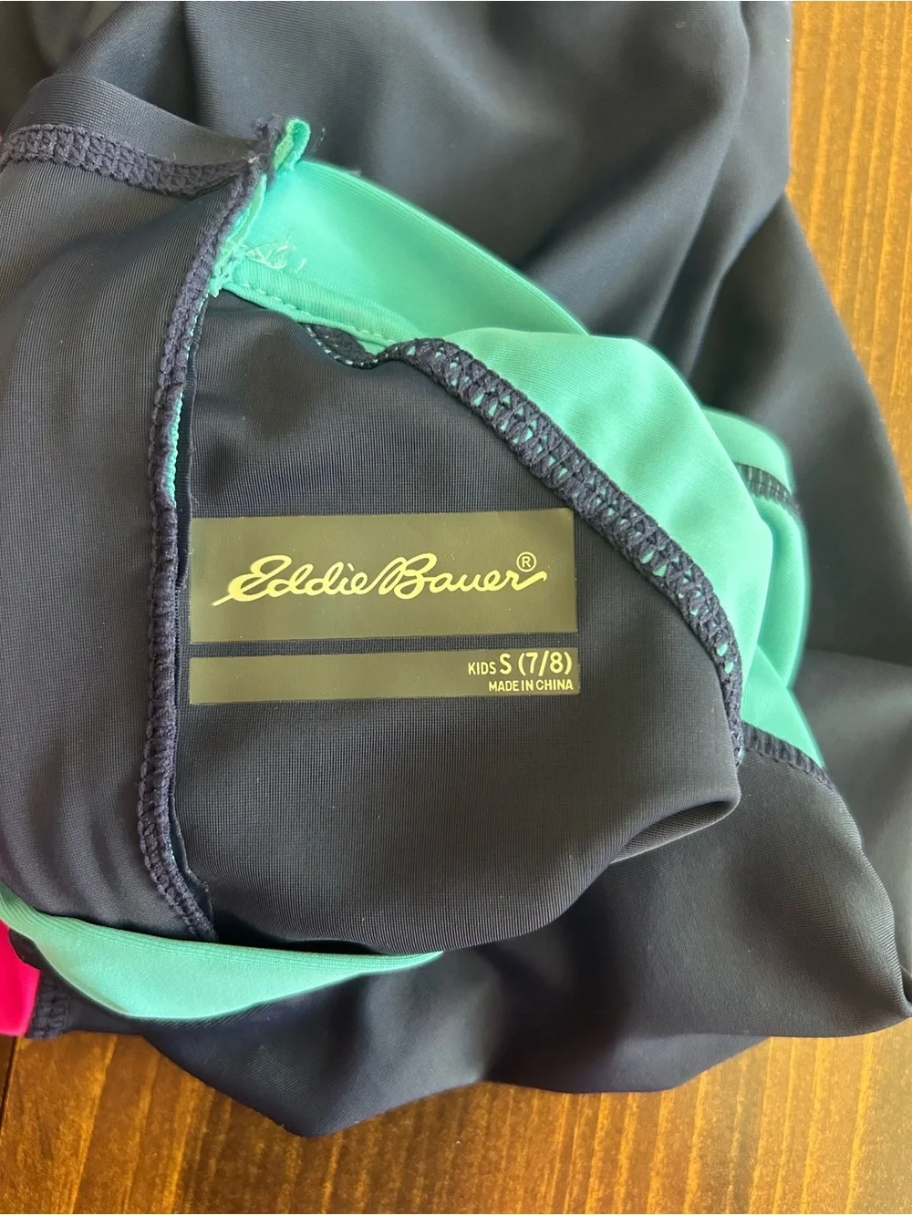 Eddie Bauer girls bathing suit, 7/8